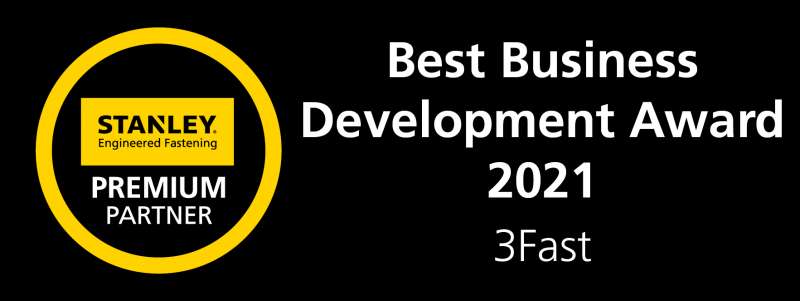 Award Winner Wording for 3Fast – Best Business Development Award